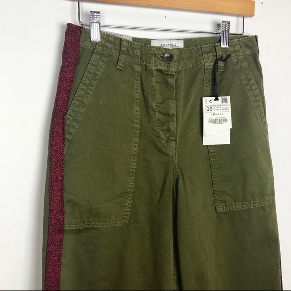NWT | Zara | The Worker Straight Pant - Picture 3 of 8